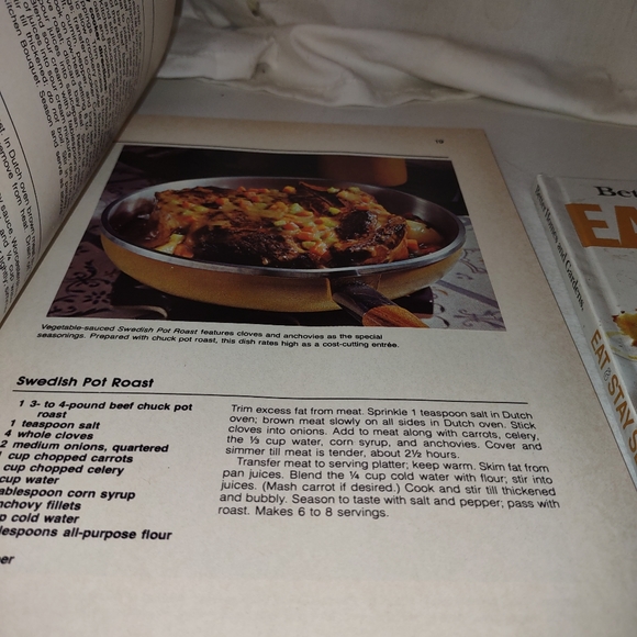 2 Better Homes and Gardens Cookbooks :Eat & Stay Slim, All-Time Favorite Beef Re - Picture 11 of 11